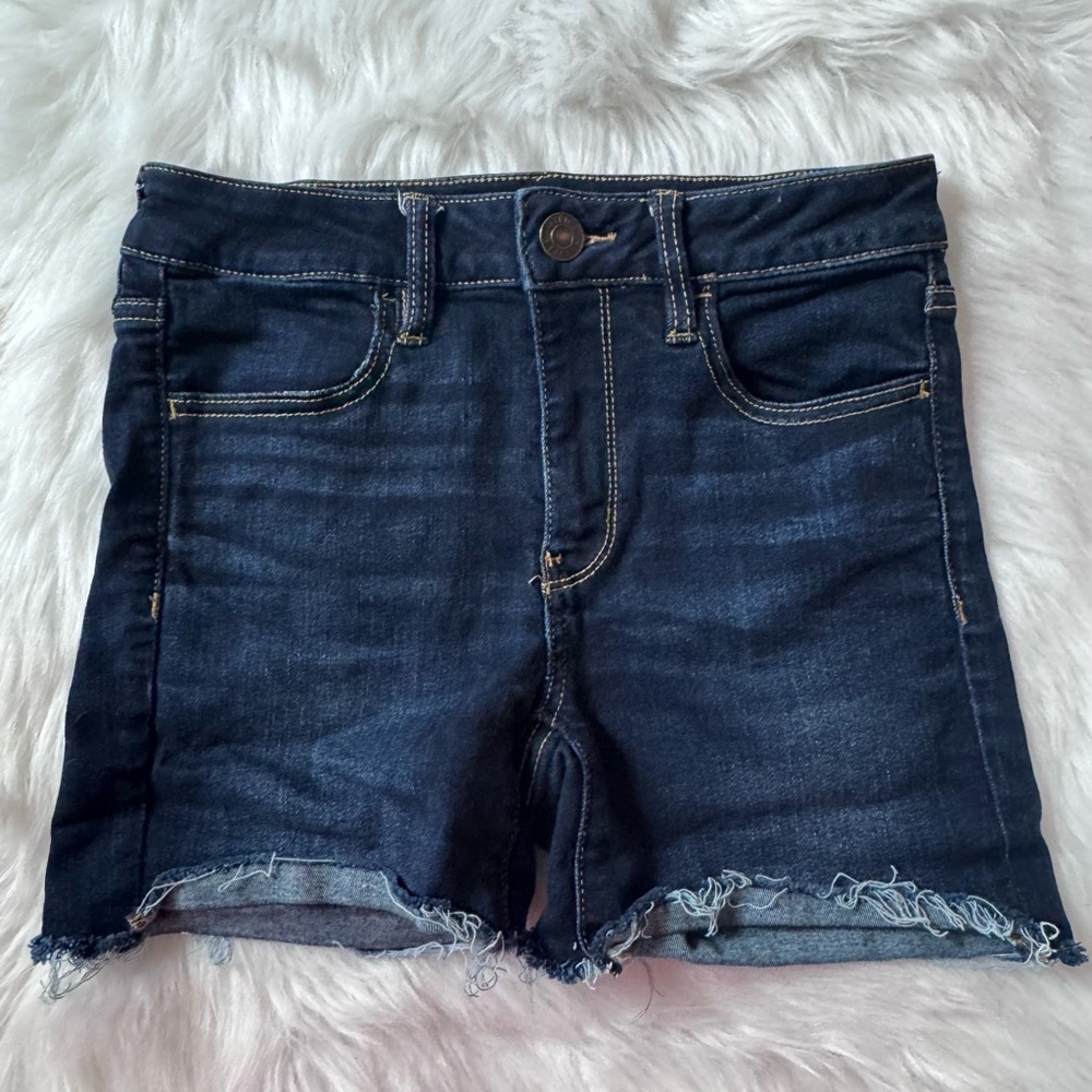 American Eagle Size 6 Next Level Stretch (Jeggings) cut-off